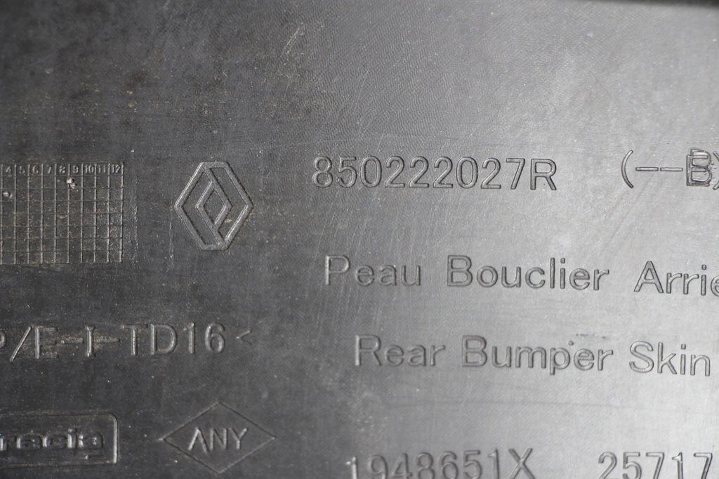 фото №11, Dacia duster ii бампер задняя задний na 4xpdc 2019+