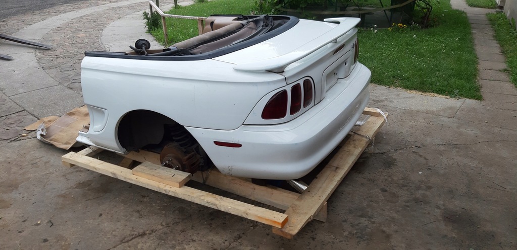 фото №5, Крышка багажника крыло ford mustang бампер 1997r задняя