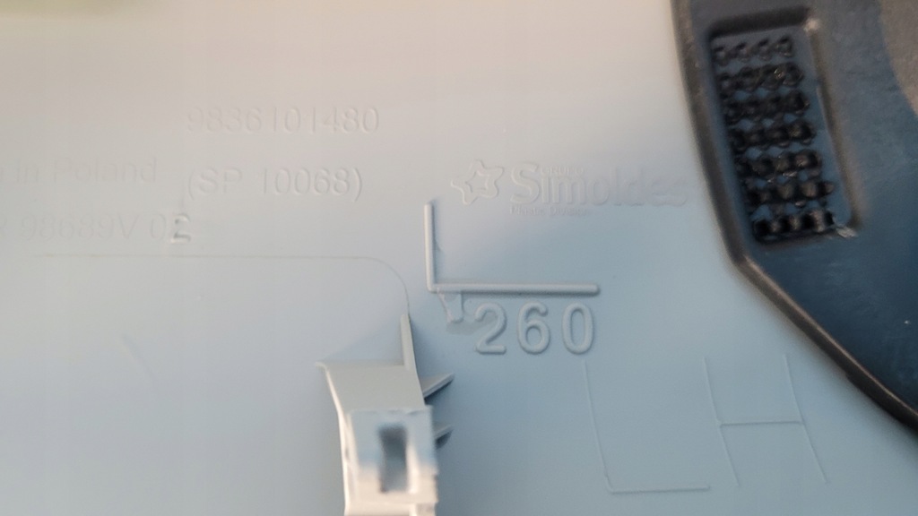 фото №13, Opel astra l vi 23r защита обшивка стойка левая 9836101480