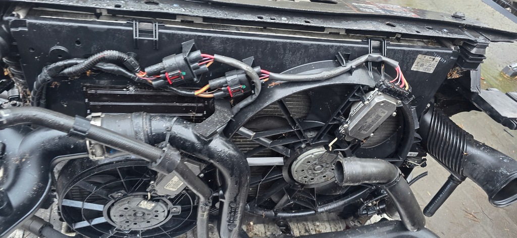 фото №13, Усилитель pas радиатор vw touareg i 7l lift 06-10 3.0 tdi автоматическая коробка передач