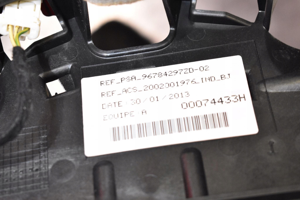 фото №10, Стеля czarna стійки ручки захист 96767530ze citroen ds4 10-16