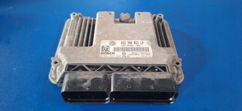 фото №1, Seat leon 1p 2007 блок управления / модуль ecu 03g906021ln
