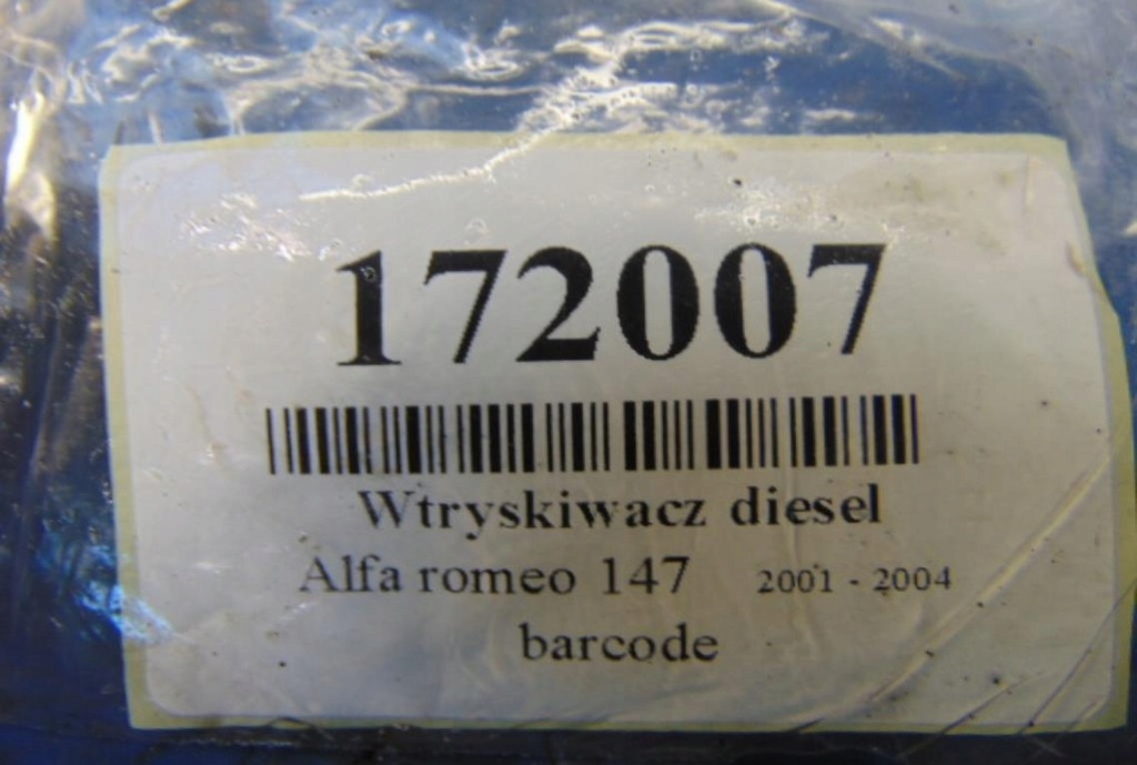 фото №7, Alfa romeo 147 1.9jtd форсунка дизель 0445110276