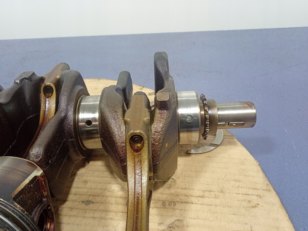 фото №10, Toyota rav4 iii xa30 2.0 vvti 1az-fe wał колінчастий поршні