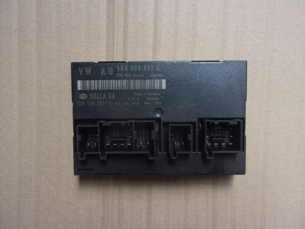 фото №1, Модуль комфорту vw audi seat skoda 1k0959433c