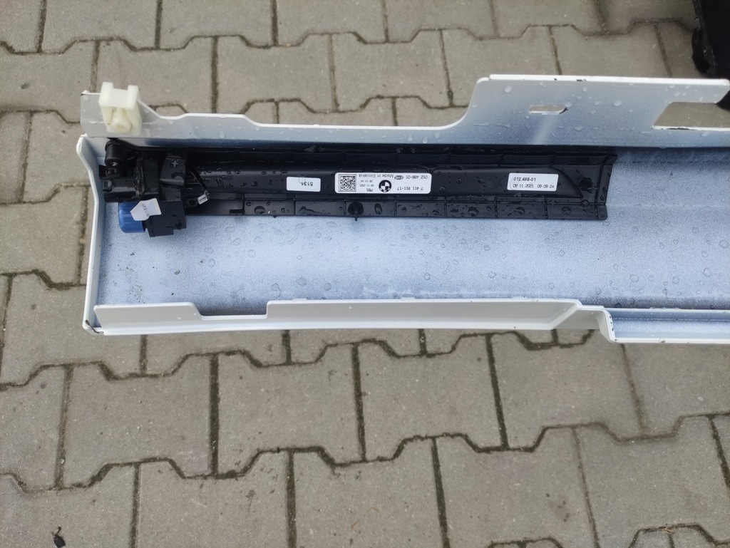 фото №6, Молдинг поріг ліва bmw 7 g11 підсвічена колір a300