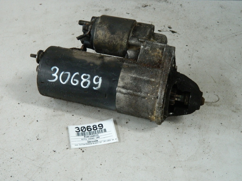 фото №1, Alfa romeo 166 стартер bosch 2,5 1998 r. 188 km