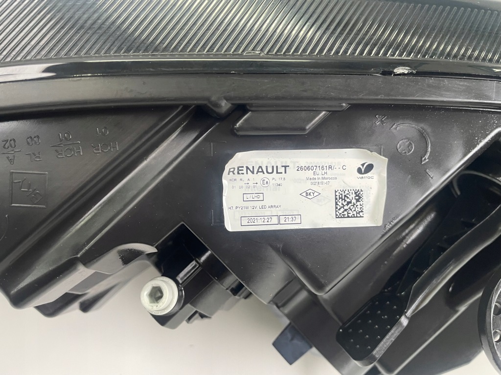 фото №7, Лампа перед ліва права dacia sandero iii 260101940r 260607161r