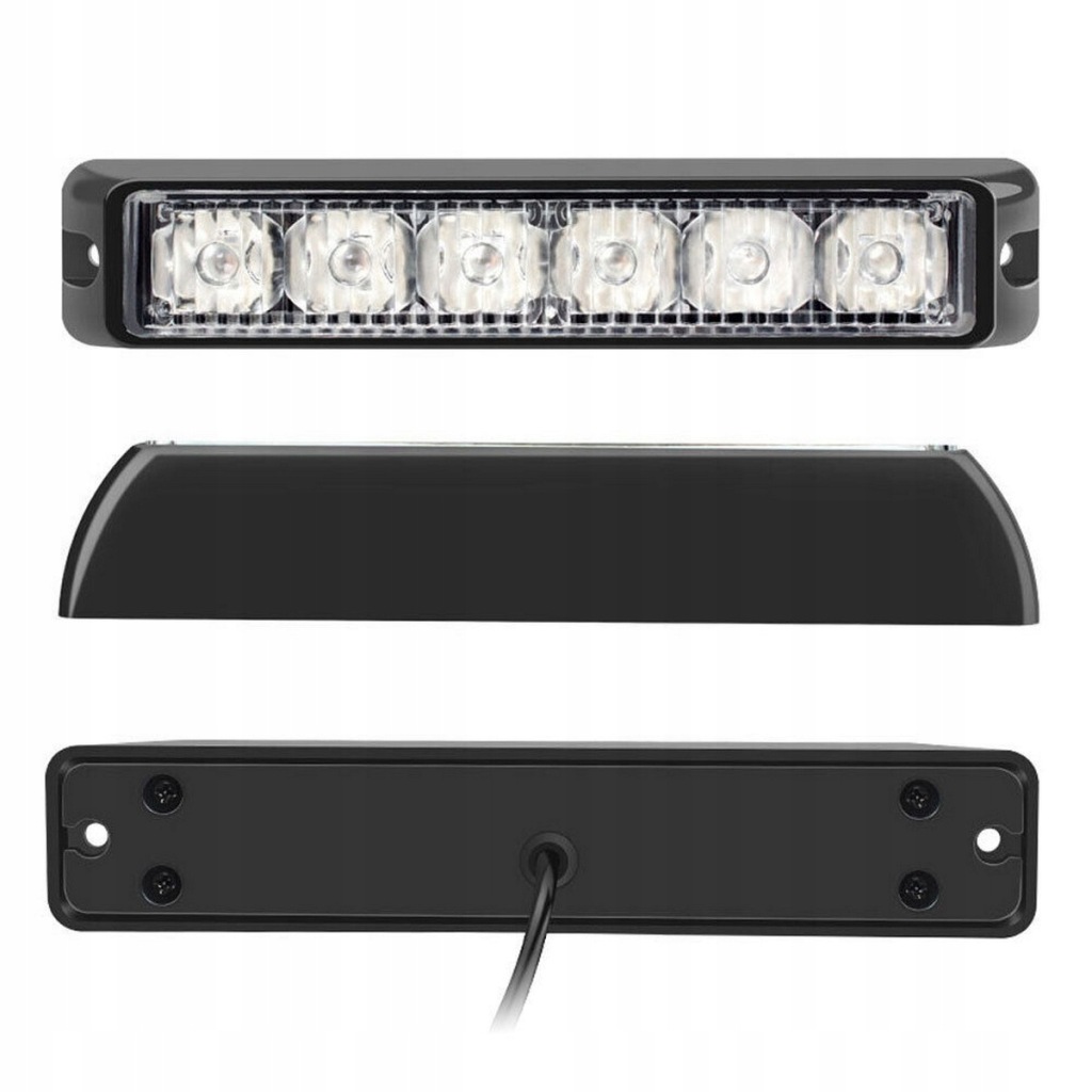 4x фари попереджувальні stroboskop pomoc евакуатор led 12v водонепроникний ip67 Оригінал