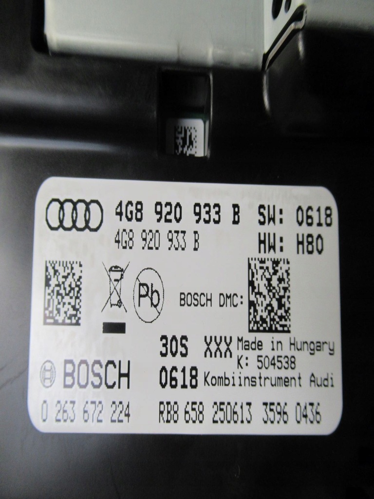 фото №9, Набір стартовий audi a6 c7 3.0tdi 204km 4g0907311e