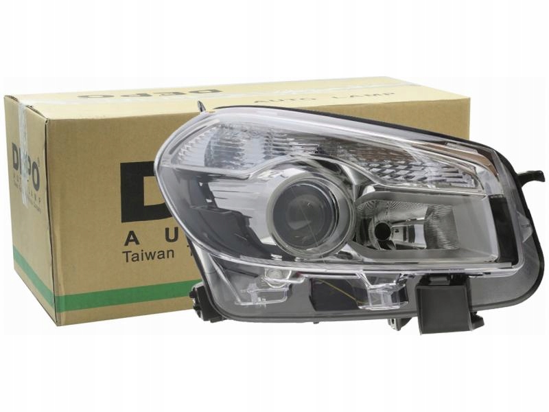 фото №1, Лампа фара правий nissan qashqai i 06-13