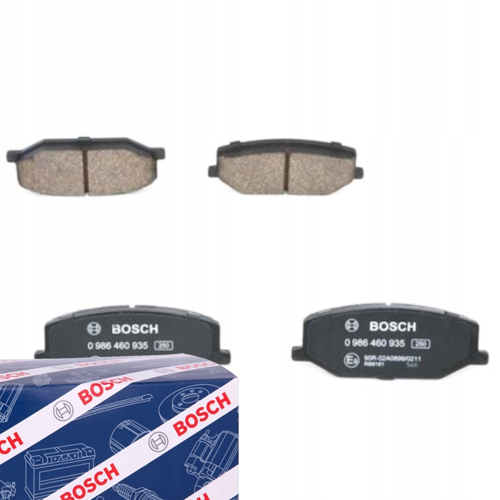 фото №1, Bosch 986 460 935 набор тормозных колодок тормозных, тормоза дисковые