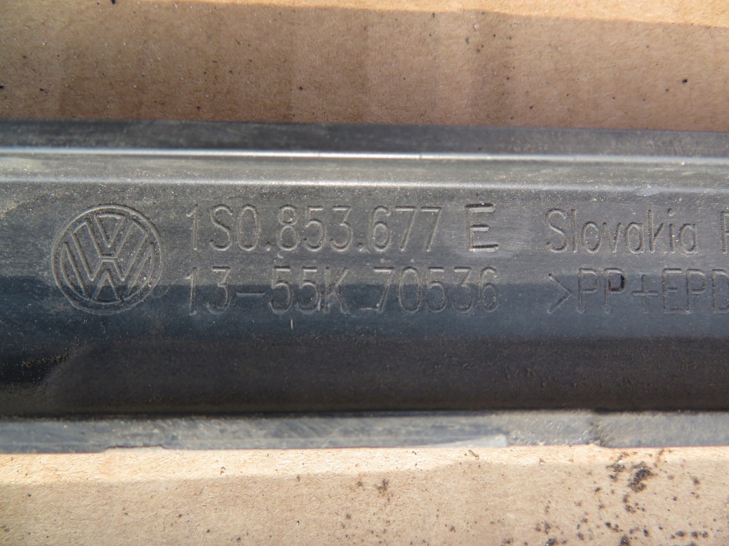 фото №15, Решётка бампера перед vw up lift 1s0853677e