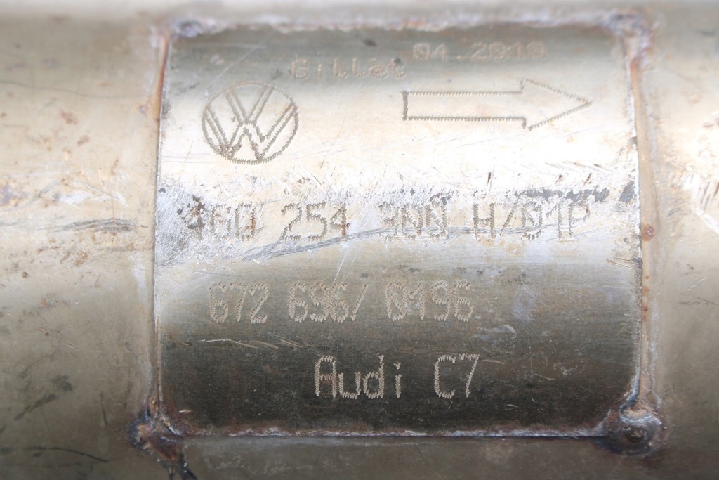 фото №10, Audi a6 s6 a7 катализатор 4g0254800a 4g0254800p 4g0254300h 4g0254300p 3.0 t