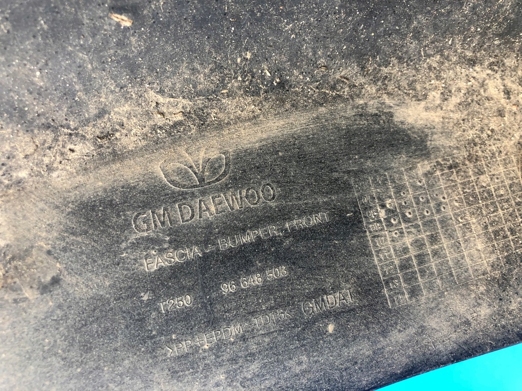 фото №7, Chevrolet aveo 2 ii t250 бампер перед передний