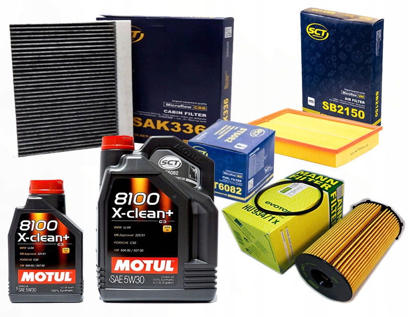 фото №1, Набор фильтров land rover discovery iii 2.7td dpf