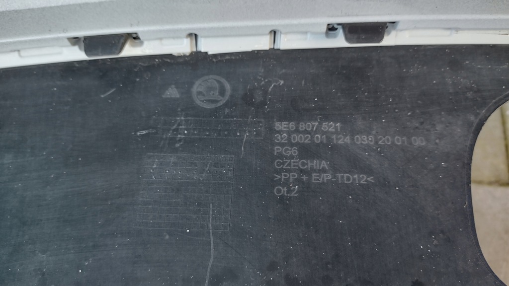 фото №11, Бампер задняя skoda octavia 4 iv kombi 2020- 5e7