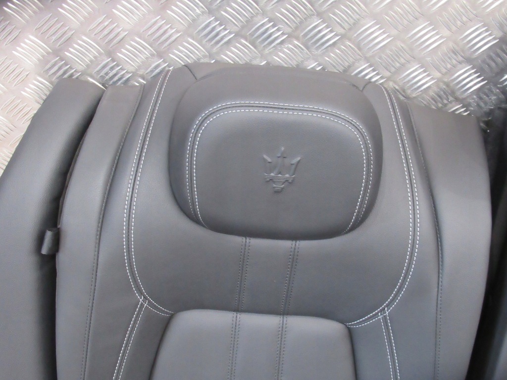 фото №8, Maserati ghibli кожа сиденья заднее сиденье обшивки салон полный