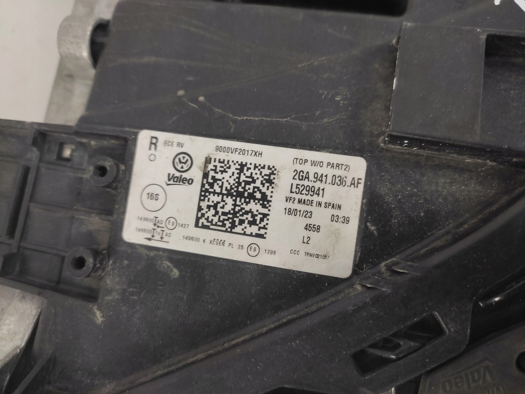 фото №6, Vw t-roc lift 2ga лампа права передня перед iq light 2021- 2ga941036af
