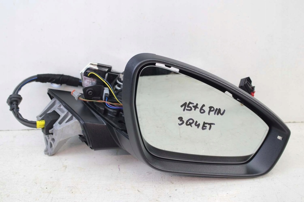 фото №11, Audi q4 etron дзеркало двері праве 15+6 pin камера