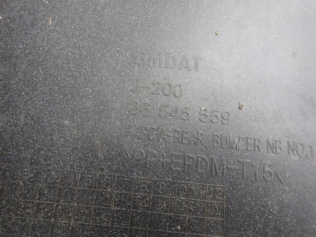 фото №12, Chevrolet daewoo lacetti sedan 02-09 бампер задняя задний