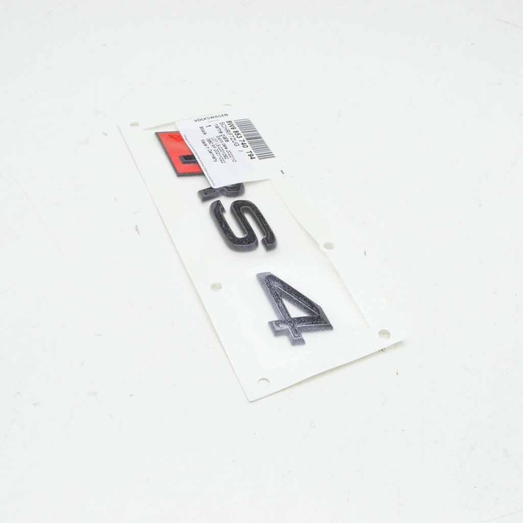 фото №8, New audi rs4 b9 rear emblem badge 8w9853740t94