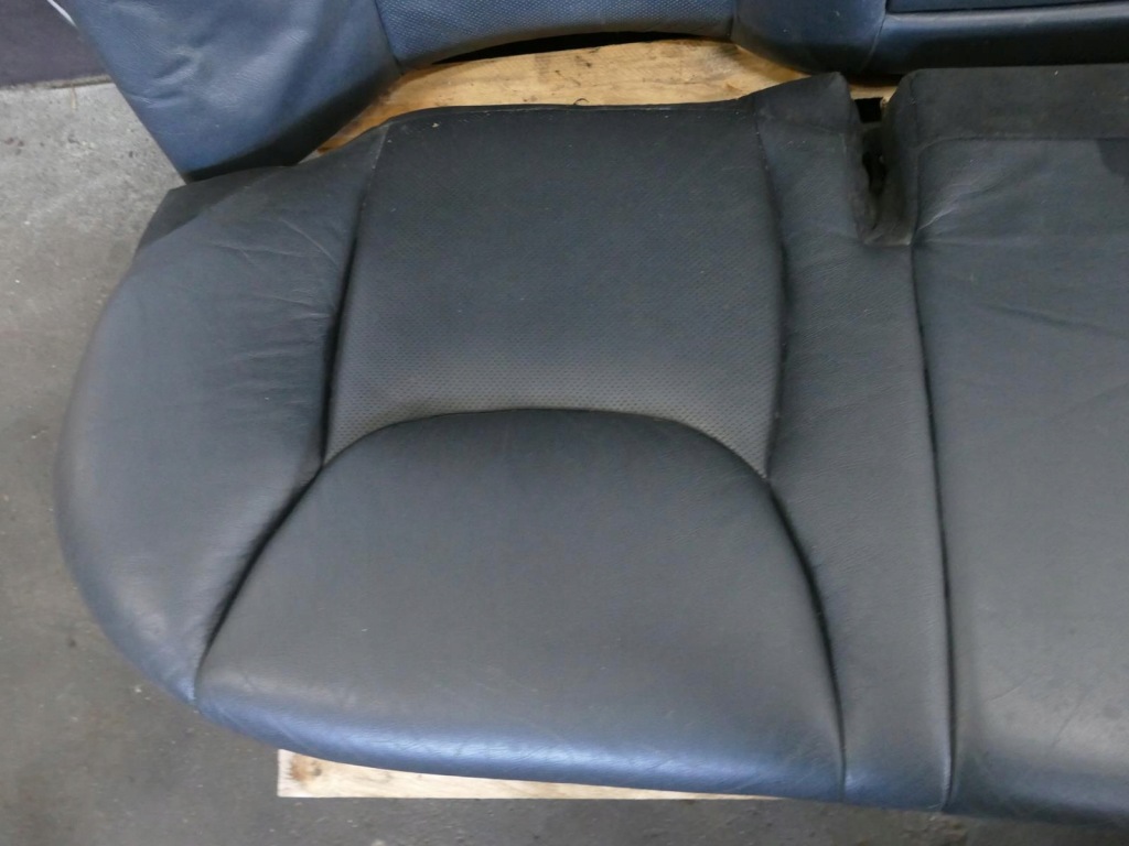 фото №10, Mercedes s w220 заднє сидіння задня задня підголівники czarna шкіра