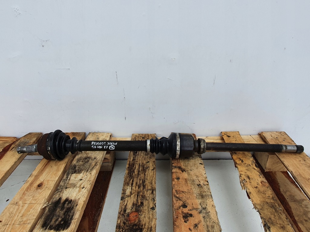 фото №1, Peugeot 308 1.6 hdi передня привідний вал права правий