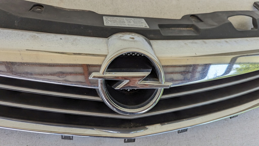 фото №4, Решітка радіатора решітка радіатора хром opel astra h