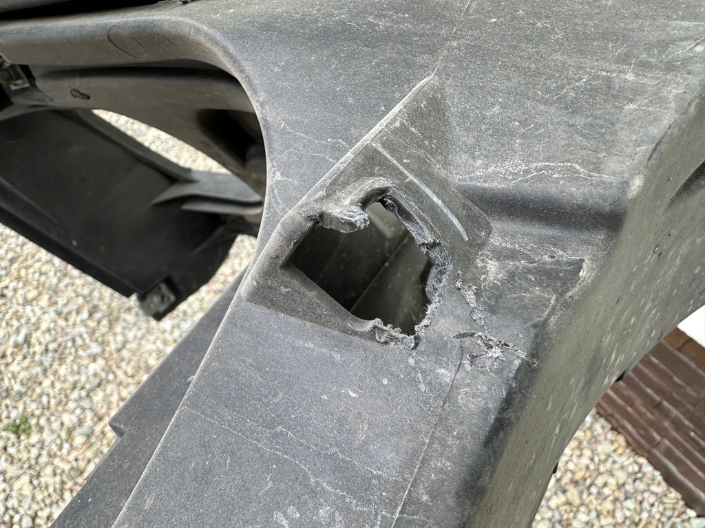 фото №6, Bm x6 e71 кронштейн направляющая крыла левый перед