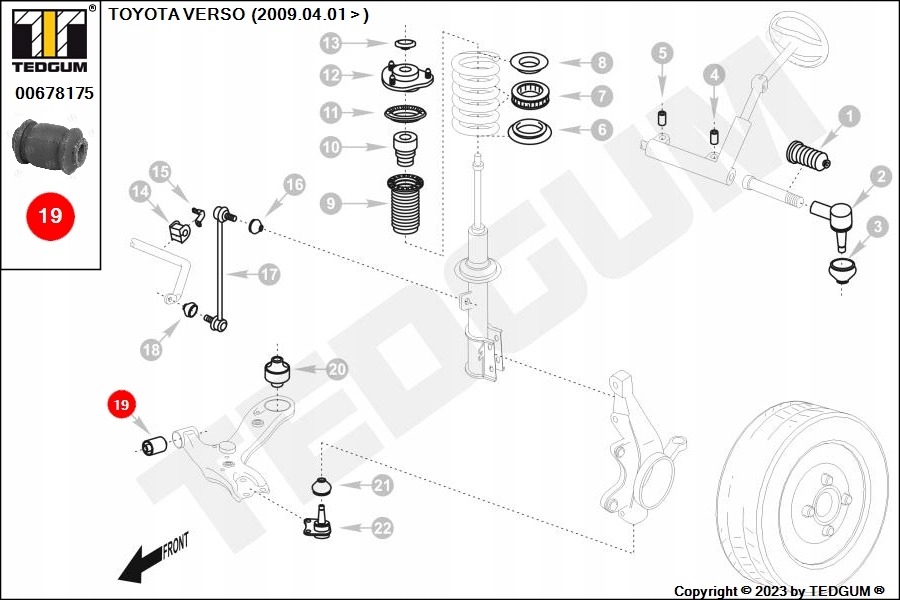 фото №12, Tedgum 00678175 підшипниковий вузол, важіль