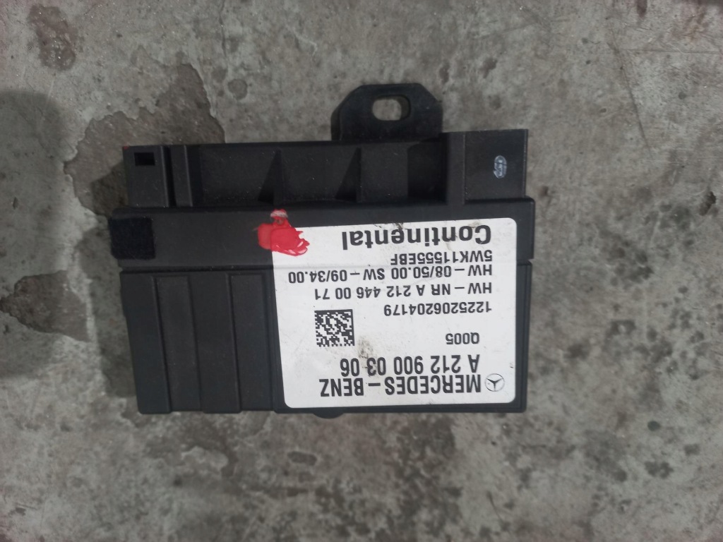 фото №1, Блок управления насоса топлива mercedes w212 europa