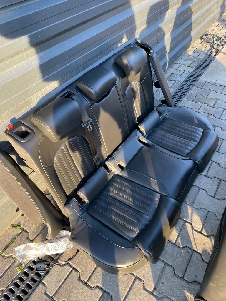 фото №10, Audi a6 c7 avant kombi s-line сиденья заднее сиденье кожа