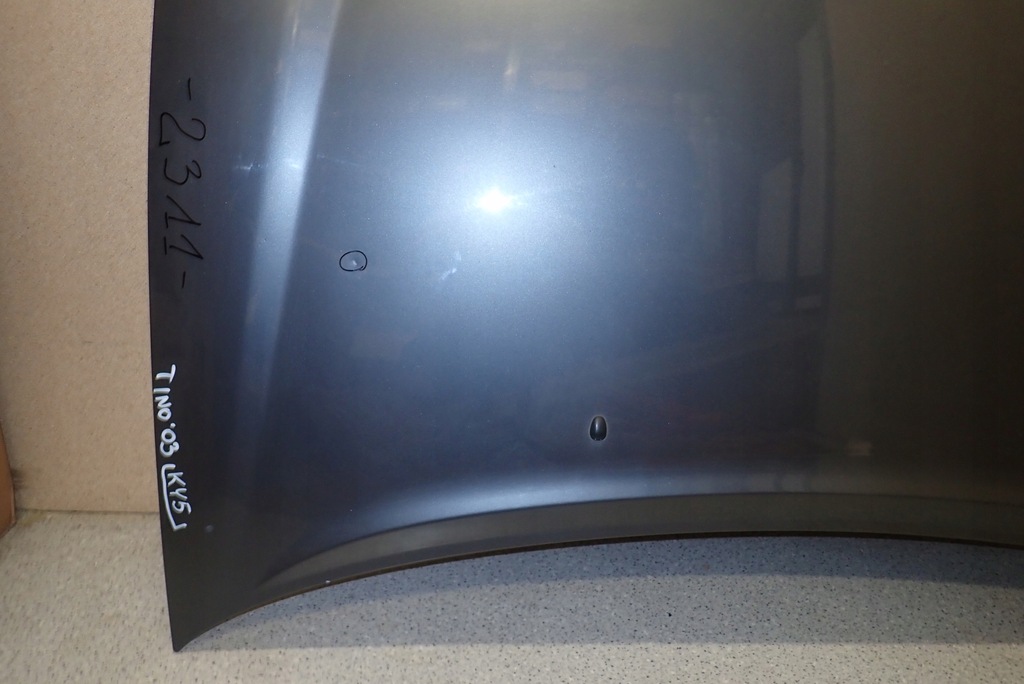 фото №8, Nissan almera tino 00-06 капот крышка двигателя ky5