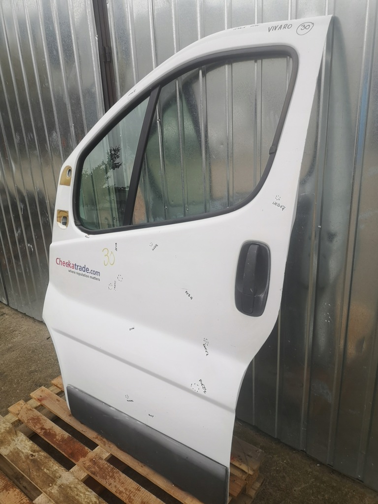фото №14, Дверь левый перед opel vivaro a renault trafic ii lift primastar 06-14