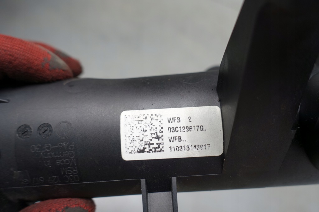 фото №5, Vw beetle 5c 1.4 tsi труба шланг повітря