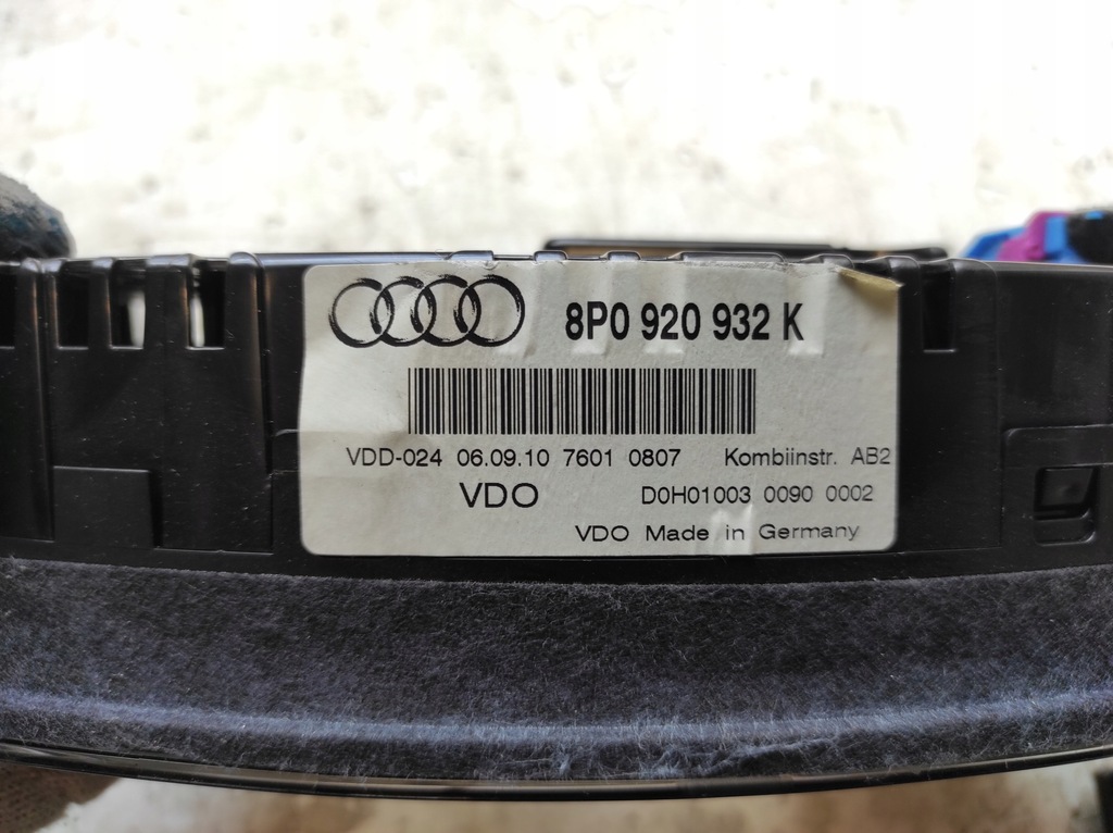 фото №8, Audi a3 8p lift 08- 1.2tfsi набір стартовий блок керування 03f906070g