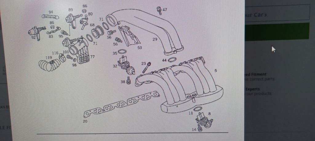 фото №6, A6040900366 nowa оригінальна насос вакуумний mercedes e klasa e300 om601 om605