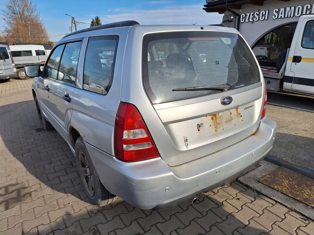 фото №13, Subaru forester 2 ii sg lift дверь правое перед передние серебристый 01g