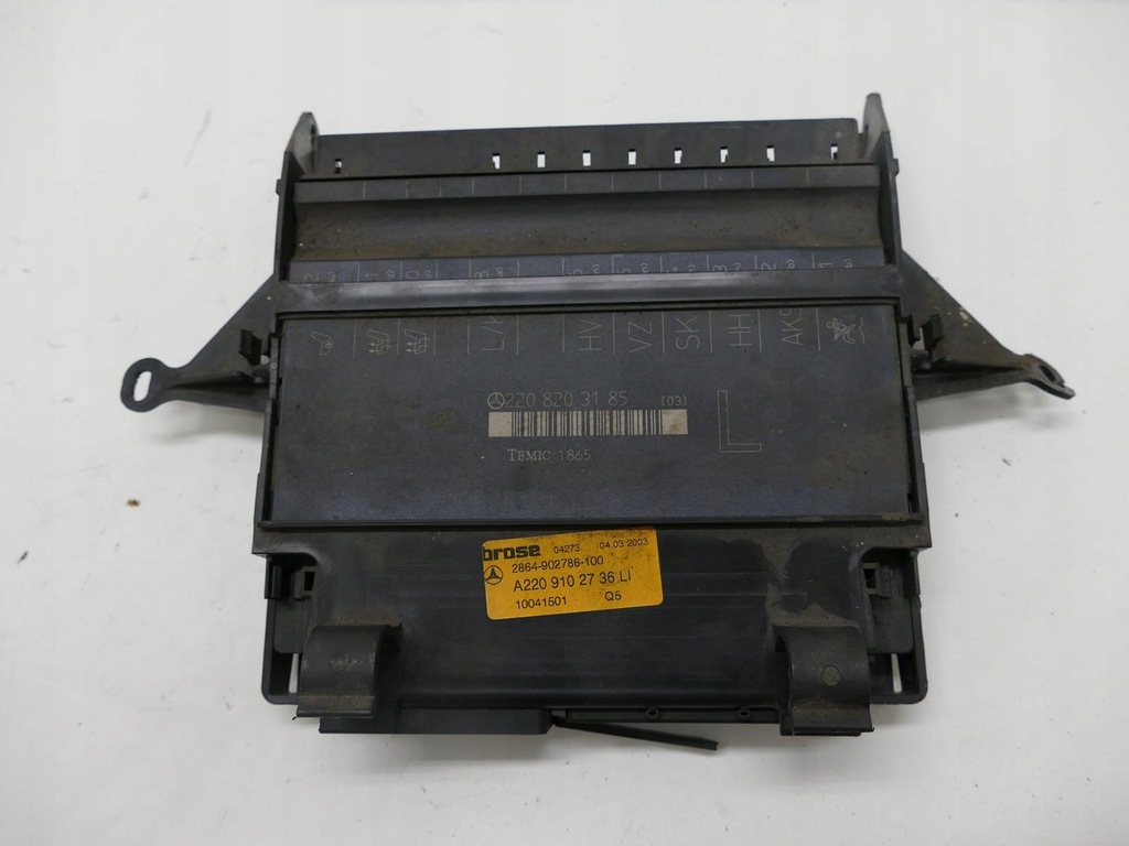 фото №1, Mercedes w220 блок управления сиденье левый перед модуль