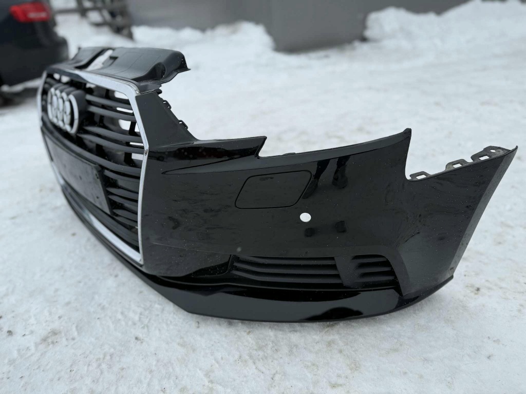 Audi a3 8v 8v3 8v4 рестайлинг  hb бампер перед передний pdc sprysk. 16-20 ly9b Недорого