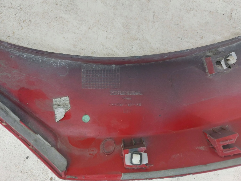 фото №8, Honda civic x молдинг крыла левый задняя