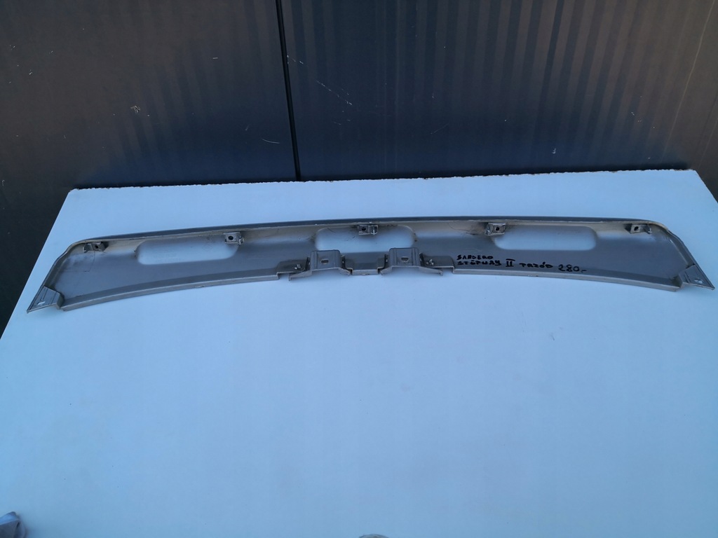 фото №6, Dacia sandero stepway ii спойлер бампера перед