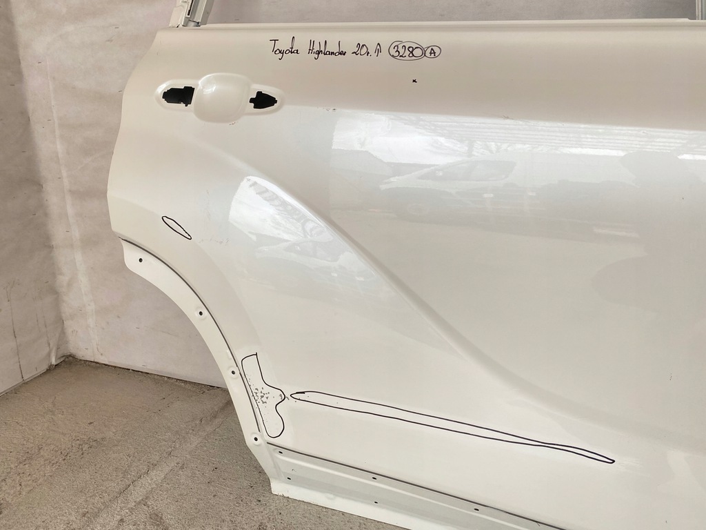 фото №11, Toyota highlander iv 2019r- двері праве задні