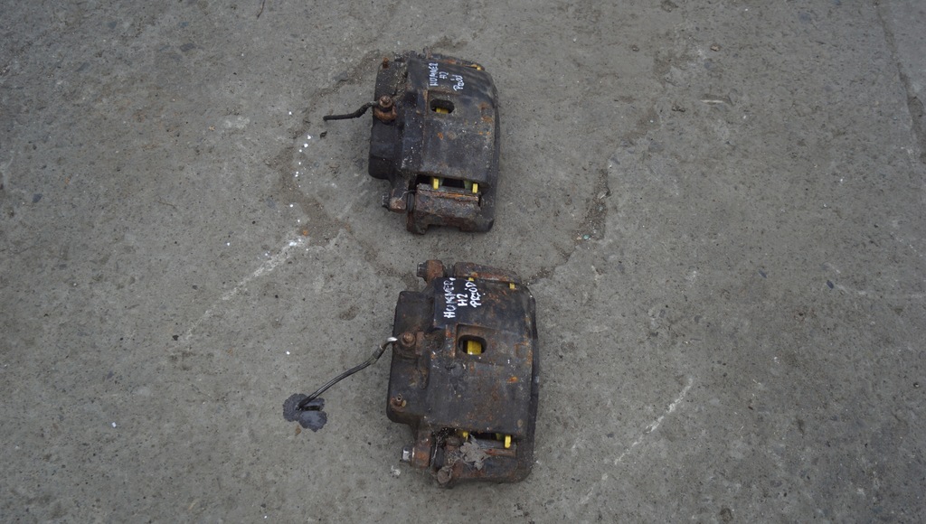 фото №6, Супорт гальмівний лівий перед hummer h2