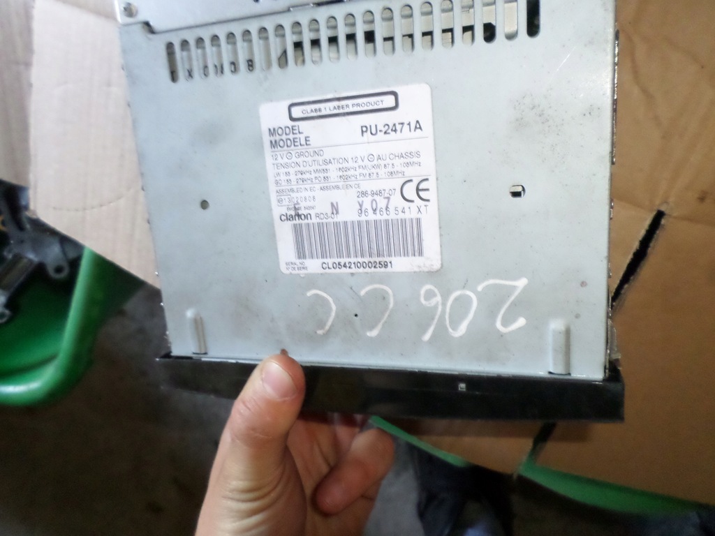 фото №2, Радио cd renault laguna 8200607909