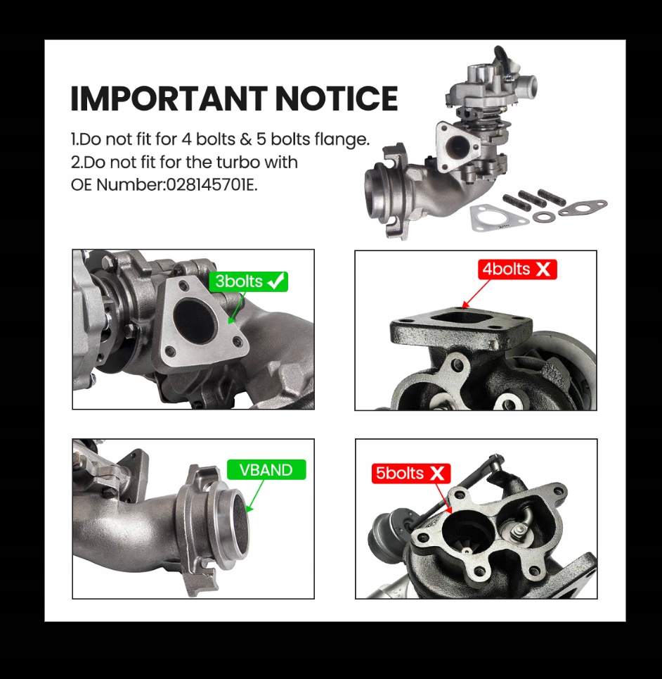 фото №12, Turbo dla vw transporter t4 1.9 td 68km