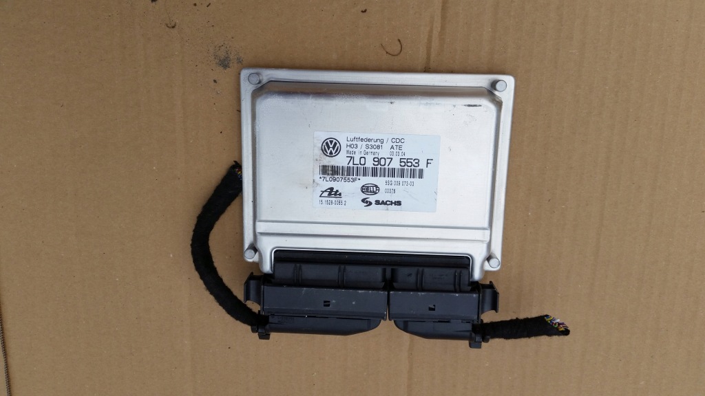 фото №1, Бортовий комп'ютер блок керування підвіска vw touareg