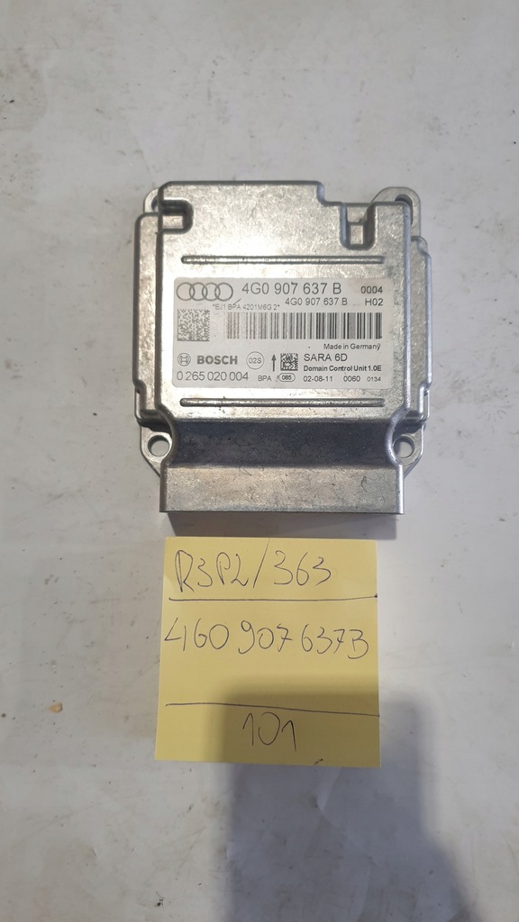 фото №1, Модуль ускорения audi a6 c7 a7 4g 4g0907637b