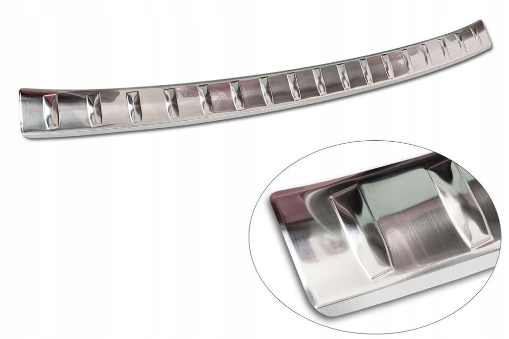 фото №10, Накладка na бампер задний seat ibiza 5 сталь